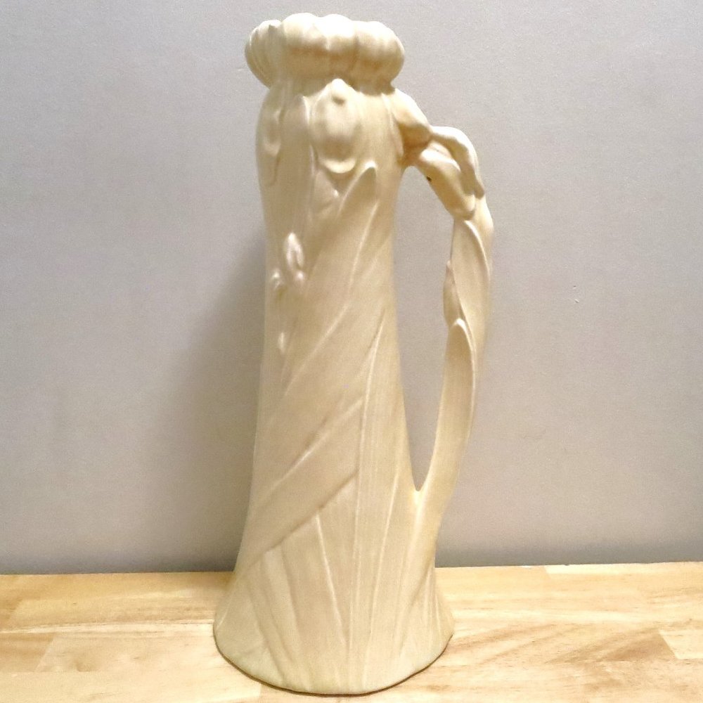 Royal Winton Grimwades Tall Pitcher Vase Vintage 15" Cream England